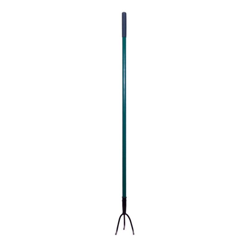 GARDEN Outils de jardinage - Cultivateur griffe piocheuse 3 dents avec manche long