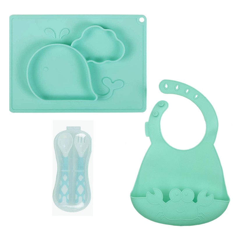 Set de repas existe en rose et turquoise